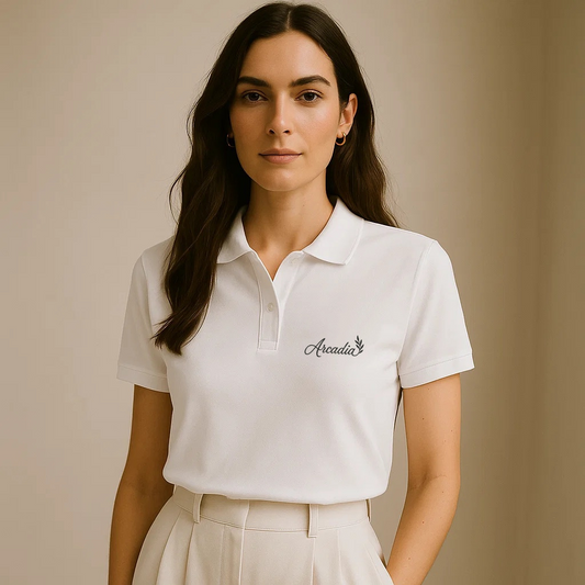 Arcadia Script Polo · The Elisora